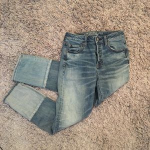 AEO Denim X Vintage High Rise Jean (Stretch)